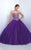 Blush - Q152 Strapless Sweetheart Ballgown In Purple
