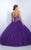 Blush - Q152 Strapless Sweetheart Ballgown In Purple