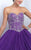 Blush - Q152 Strapless Sweetheart Ballgown In Purple