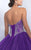 Blush - Q152 Strapless Sweetheart Ballgown In Purple