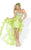 Blush - X024 Ruched Sweetheart Sheath Dress In Green
