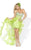 Blush - X024 Ruched Sweetheart Sheath Dress In Yellow
