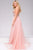 Chiffon Halter Neck Prom Dress 49499