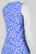 Bo & Nic - 1SM1001 Sleeveless Print Sheath Dress in Blue