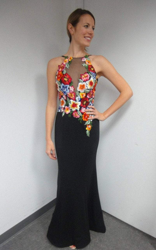 Lovely Floral Long Dress 41946