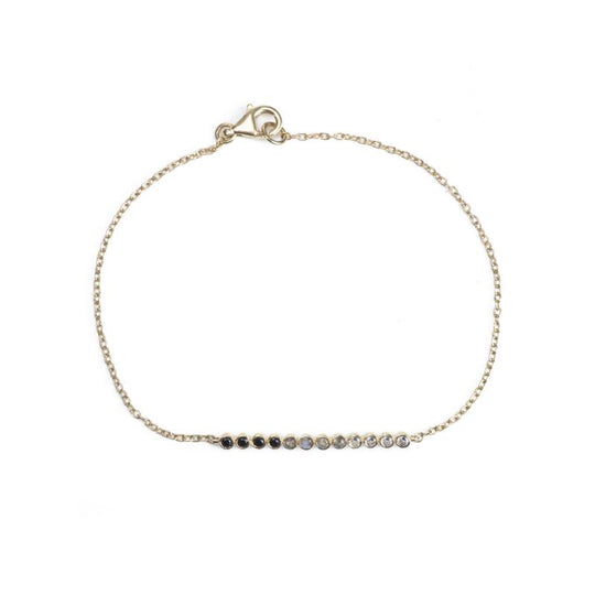 Jaipur Dainty Bezel Gemstone Bracelet
