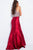 JVN57615 Crystal Ornate Mikado Trumpet Gown