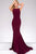 Open Back Long Jersey Dress 47100