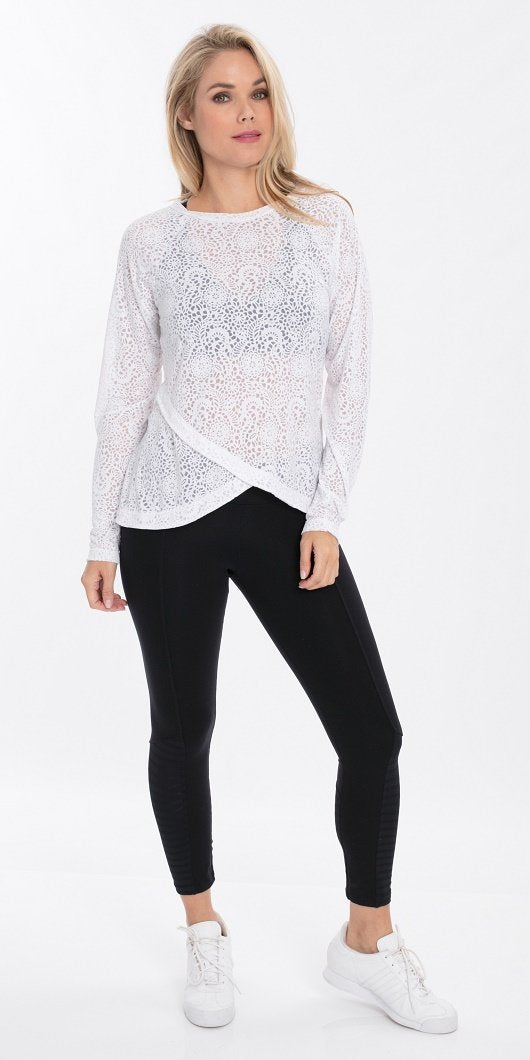 Burnout Top Long Sleeve