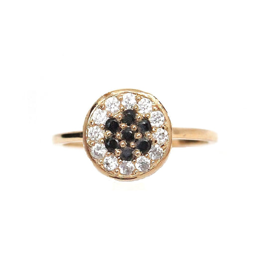 Pave Disc Ring