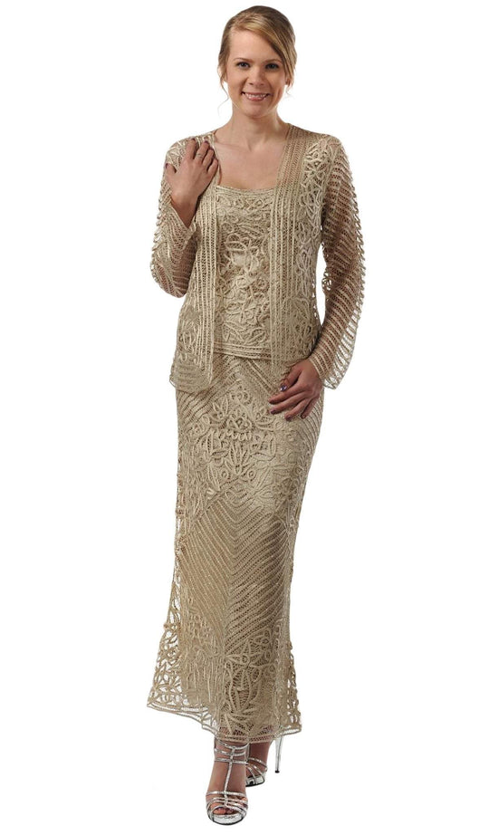 Soulmates - C1028 Hand Crochet Three Piece Skirt Set