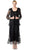 Soulmates - C1062- Two Piece Scallop Jacket Dress Set