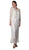 Soulmates - C12016 Beaded Hand Crochet Bolero Jacket Dress Set in White