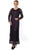 Soulmates - C12016 Beaded Hand Crochet Bolero Jacket Dress Set in Purple