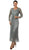Soulmates - C12016 Beaded Hand Crochet Bolero Jacket Dress Set in Green
