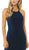 Nox Anabel - C208 Glittering Strappy Racerback Trumpet Gown In Blue
