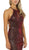 Nox Anabel - C237 Sleeveless Halter Mermaid Dress With Train In Red