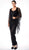 Soulmates - C30813 Shawl Coat Beaded Pants Set