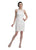 Sue Wong - Sapphire Sleeveless Dress C3134 in White