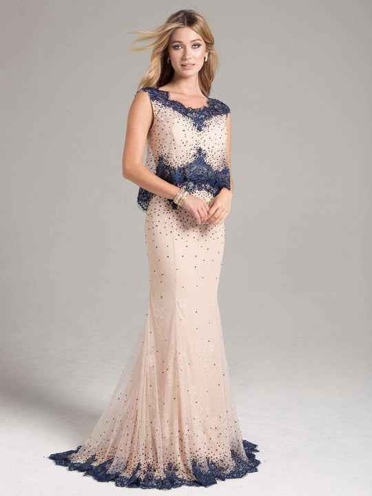 Lara Dresses - 32973 Dress In Nude Navy