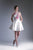 Cinderella Divine - C80192 Two Piece Floral Applique A-line Dress In White