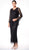 Soulmates - C80952 Embroidered Floral Lace Three Piece Evening Gown
