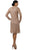 Soulmates - C88084 Beaded Short Duster Dress Set