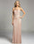 Lara Dresses - Angelic Cutout Halter Gown 42633, Pink