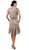 Soulmates - C9125 Cap Sleeve Jacket With Short Dress Set