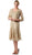 Soulmates - C9126 Tea Length Dress Bolero Jacket Set