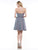 Colors Dress - 2161 Strapless Pleated A-Line Cocktail Dress In Purple and Multi-Color