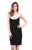 Cachet - Cowl Neck Sheath Dress 57322 in Black
