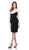 Cachet - Cowl Neck Sheath Dress 57322 in Black