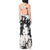 Cachet - Halter Printed Long Dress 56203 in Green and Black