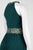 Cachet - Halter Long Dress 57752L in Green