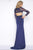 Cassandra Stone - Illusion Gown Style 50395A In Blue