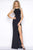 Cassandra Stone - Cap Gown Style 77244A in Black