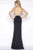 Cassandra Stone - Cap Gown Style 77244A in Black