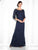Cameron Blake - 115604SL A-Line Gown in Blue