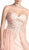 Cinderella Divine - Strapless Floral Lace Sweetheart A-line Dress