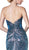 Cinderella Divine - CF331 Strapless Ruched Sweetheart Trumpet Dress In Blue