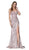 Cinderella Divine - CF331 Strapless Ruched Sweetheart Trumpet Dress In Black