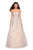 La Femme Gigi - 27592 Lace Applique Sweetheart Tulle Ballgown In Neutral