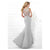 Tiffany Homecoming - Sheered Stone Embellished Slim Flare Gown 16084