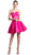 Cinderella Divine - Bead Accented Sweetheart Pleated A-line Dress