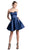 Cinderella Divine - Bead Accented Sweetheart Pleated A-line Dress