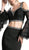 Two Piece Embellished Sheath Dress