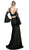 Cinderella Divine - Two Piece Embellished Sheath Dress in Black 