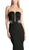 Cinderella Divine - 13162 Sheer Fitted Side Embellished Mermaid Gown