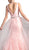 Cinderella Divine - Lace Appliqued Mermaid Dress with Overlay